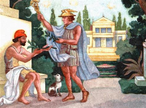 odysseus and Hermes